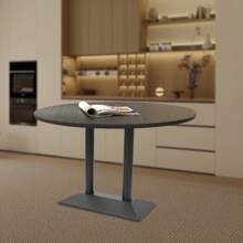 Sturdy Black Double-Leg Table Base 40x70cm (15.75x27.56 Inches), 72cm Height – With Adjustable Leveling Feet And 8 Screw Holes, High Load Capacity For Restaurants/Bistros/Private Households, Easy Assembly - Black - View 4