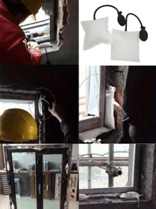 Auto Entry Safety Kit With TPU Air Pump Wedges, Emergency Unlock Tools, And Inflatable Shim For Fast, Adjustable Inflation And Simplified Operation - 2 Wedges And Pump Set