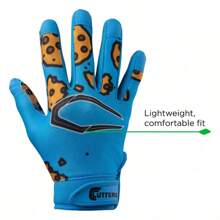 Cutters Game Day Receiver Gloves Youth - Feed Me - 1 - View 5