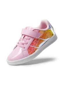 Girls Boys Sneakers Toddler Little Kids Tennis School Walking Trainers Shoes - Pink - View 7