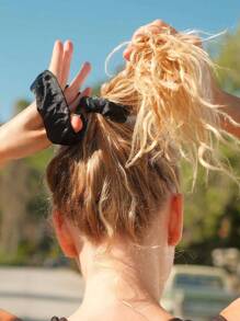 2/1 件弹性波西米亚风发圈，带隐藏式收纳层 - 弹性硬币和钥匙扣发带，舒适贴合，适合健身房、旅行、通勤、瑜伽、露营、学校 - 可调节发饰，适合女性、青少年和成人