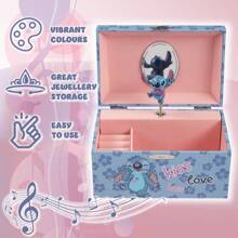 Disney Stitch Musical Jewellery Box