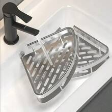 Bathroom Shelf Makeup Storage Organizer Aluminum Alloy Shampoo Rack Shower Shelf Bathroom Accessories No Drill Wall Shelf Back To School