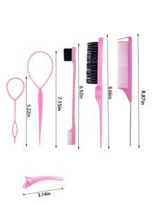 1008pcs/Set Kids Colorful Sweet Hair Bands Elastic Hair Ties Hair Styling Tools Suitable For Girls - Multicolor - View 2