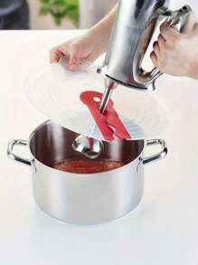 1/2/3 件搅拌碗防溅罩，防溅打蛋器搅拌盆碗，圆形盖，防溅盖，防溅防溢盖屏幕保护罩，适用于鸡蛋碗打蛋器烹饪烘焙厨房工具，鸡蛋搅拌器盖奶油碗打蛋器屏幕烘焙打蛋防溅塑料碗盖厨房烹饪用品 - 彩色 - 查看 2