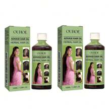ADIVASI 护发油，草本强化油，浓密头发强化，清洁头皮修复顺滑护发油