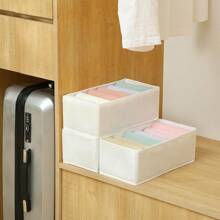 1/3/6 件装袜子内衣抽屉收纳盒，无纺布可折叠橱柜衣柜收纳盒，适用于衣服、袜子、内衣、领带、皮带、卧室