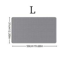 1pc Silicone Stove Cover Mat For Electric Stove, Gas Stove, Glass Stove, Washing Machine Stove - 27.9x19.7 Inch Large Oven Top Silicone Stove Protector, Extra Large Silicone Stove Protector - Heat Resistant, Non-Slip, Waterproof, Kitchen Utensil Divider, Easy Clean Dishwashing And Drying Mat, Kitchen Drain Mat, Multi-Purpose Insulation Protector