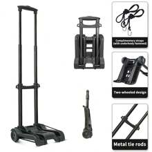 Portable Lightweight Trolley Folding Hand Truck Luggage Cart Warehouse 35kg