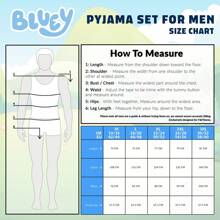 Bluey Pyjama Family Long Matching PJ Set Cosy Loungewear Warm Sleepwear Nightwear Children - Multicolor - View 6