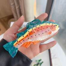 Premium Elegant Large Claw Hair Clip With Faux Pearl Tassel, Girl's Cute Ocean Style Series Barrette Hair Accessory, Bow Hair Clip For Princess Style Hair Clips Hair Jaw Clip Hair Clamps Hair Clutch Hair Catcher Clip