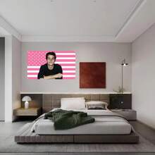 1 lá cờ trang trí Dylan O'Brien kích thước 3x5 ft với 4 khoen đồng thau, thích hợp trang trí trong nhà và ngoài trời, có thể treo trên tường, dùng làm thảm trang trí phòng, trang trí lối vào ký túc xá sinh viên. Ghé thăm cửa hàng Shmbada để tìm quà tặng tiệc tùng, biểu ngữ trang trí nhà cửa, đồ trang trí sinh nhật, đồ dùng tiệc tùng. - Hồng - Xem 6