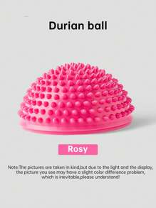 Half Yoga Ball, Balance Training Ball With Anti-Slip Texture. Used For Balance Training, Auxiliary Exercise, Foot Massage, Muscle Relaxation, And Stress Relief Gym Accessories