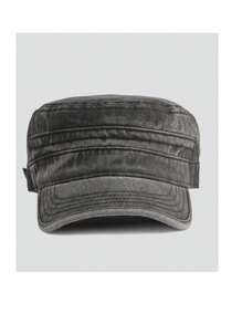 1 Piece Solid Color Streetwear Polyester Washed Vintage Truck Cap, All Seasons - Multicolor - View 5