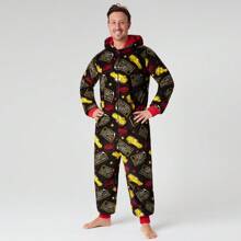 Only Fools and Horses Onesie Cosy Hooded Fleece M-3XL Lounge Wear Funny Gift - Multicolor - View 2