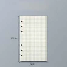 A6 Refill Paper, 6-Hole Loose Leaf Paper, Notebook Refill 6-Ring Binder, Planner Diary Sketch Personal Organizer Budget Planner Back To School