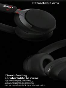 Jeep EW123 耳机 游戏降噪耳机 高品质立体声音乐耳机 带麦克风 - 黑色 - 查看 11