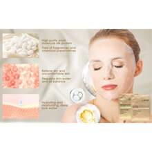 WENSLI SINCE 1975 Water Embellish Moisturizing Silk Mask -Rich Moisturizing Boositng Nutrition -5 Sheets In 1 Pack For All Skin Type - Vàng - Xem 5