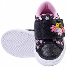 Children's Sneakers For Girls Brilliant Bees Calce Fácil Fun For Everyday Life - màu đen - Xem 2