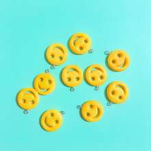 10pcs Funny Simulation Potato DIY Jewelry Making Pendant Earring Necklace Bracelet Keychain Bag Decor Resin Craft Accessories