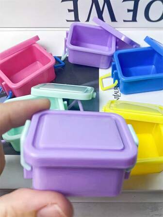 1 قطعة/3 قطع من صناديق التخزين الصغيرة الواقعية ، حاويات تخزين للدمى مصغرة ، دعامات واقعية لمتجر السوبر ماركت ، صناديق بلاستيكية لدمية المنزل DIY ، حاويات تخزين طعام مصغرة ، صناديق تخزين صغيرة واقعية ، اكسسوارات دمية ، نماذج صغيرة لصناديق ملونة لديكور المنظر الطبيعي DIY ، أدوات نمذجة DIY يدوية ، صناديق تخزين لإمدادات الطلاء ، حاويات تخزين مقفلة ، ملحقات ديكور مناظر طبيعية مصغرة ، دعامات للتصوير الفوتوغرافي للمشاهد المصغرة