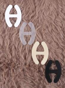 1pc/4pcs/8pcs/12pcs/16pcs/20pcs 4-Color H-Shape Bra Strap Clips, Non-Slip Crossed Bra Straps, Hidden Bra Accessories