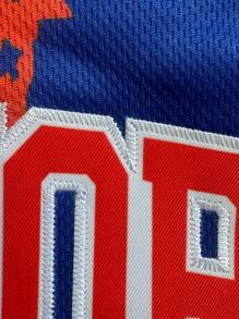 Men's Embroidered Basketball Jersey 11 Blue Graffiti Casual Sleeveless Vest V-Neck T-Shirt Party Sports Top