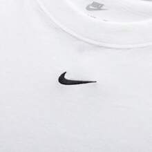 Nike Áo thun thể thao nữ AS W NSW TEE ESSNTL LBR, Áo thun tay ngắn thoáng khí thoải mái khi chạy bộ, tập luyện thể hình FD4150-100 - trắng - Xem 4