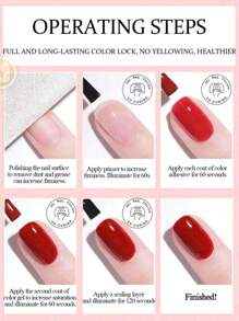 Miss Comoy 15ml Um Olhar para a Primavera, Esmalte de Unha Pop Vermelho da Doce Dança do Ballet, Modelo Explosivo 2025 Fresh Ballet, Olho de Gato Verde de Contas de Vidro Transparentes