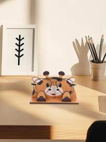 1pc Creative Animals Shaped Sunglass Storage Rack,Detachable Wooden Desktop Eyeglass Display Stand,Animal Design Eyeglass Organizer Stand,Dressing Table Glasses Holder. - Animal - View 9