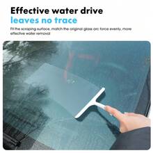 CARSUN Fog-Free Silent Windshield Wiper - Portable Car Glass Scraper Tool, Doesn't Damage Coatings, All-Season Use - Blue - View 4