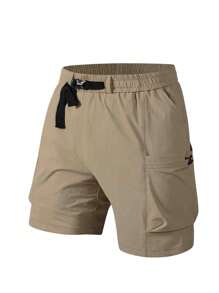 Summer New Style American Cargo Shorts Men Breathable Quick Dry Fashion Running Casual Bermuda Shorts. Suitable For Outdoor Hiking, Picnic And Daily Wear.