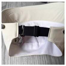 Women's Wide Brim Sun Hat With UV Protection, Hollow Top And Packable Visor, Ideal For Summer And The Beach.