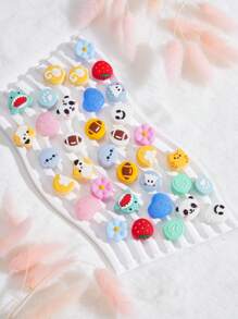 1pc/2pcs/4pcs Thumb Grip Caps Compatible With Switch /Switch OLED/Switch Lite, Controller Silicone Joystick Caps Cover Compatible With Switch Controller, Game Controller Accessories - Multicolor - View 4