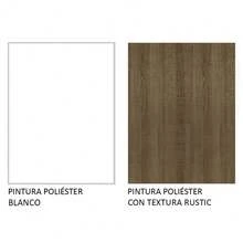 Despensero De Cocina Madesa Glamy 60cm 1 Puerta Bm - Blanco y Marrón - Ver 10