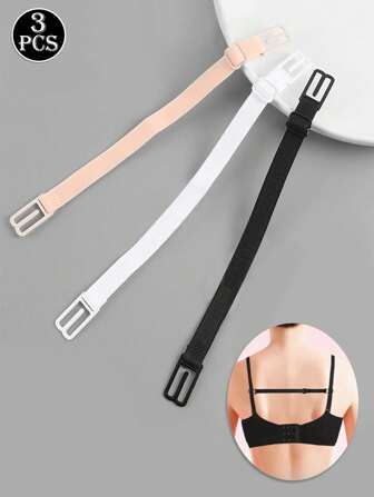 3pcs Of Underwear Shoulder Straps Anti Slip Artifact Fixed Buckle Bra Anti Slip Strap Underwear Bra Anti Slip Slip Slip Width Adjustable