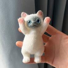 1/4 件大 Taba 软猫，猫软挤压玩具，猫软，缓解压力，大猫软玩具，有趣的 Taba 猫软玩具，可爱的软猫软压力玩具礼物