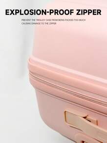 Set di valigie 4 pezzi con ruote, set di valigie rigide con ruote piroettanti e serratura TSA, beauty case, borsa da viaggio, essenziali per la scuola, la crociera, il campus, il college, le vacanze estive e i viaggi.