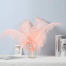 10 PIEZAS (15cm-20cm/5,9in-7,9in) Plantas de plumas de avestruz artificiales simuladas, utilizadas para decoración central, fiesta, decoración del hogar para boda, atrapasueños, decoración de jarrón, arreglo floral, manualidades de decoración del hogar para fiestas, bodas y decoración de jarrones.