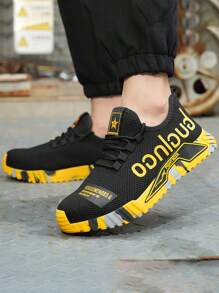 Chaussures / Chaussures homme / Chaussures femme / Chaussures de sécurité neutres pour le travail. Bottes de sécurité basses avec fonction anti-écrasement et anti-perforation, embout en acier. Chaussures de travail confortables et respirantes avec semelles souples, pour le port toute saison ou les randonnées et voyages extérieurs. Chaussures de sécurité pour la protection des pieds sur les chantiers industriels, extérieurs et de construction. Chaussures à la mode pour hommes et femmes.