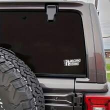 It I'm Going Fishing Sticker Funny Laptop Car Window Bumper - Multicolor - View 5