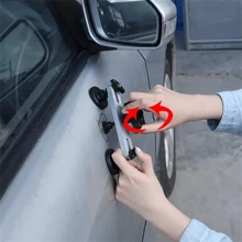 车身凹痕拉拔器套件，免漆凹痕修复套件，带桥式拉拔器，适用于汽车凹痕去除套件（黑色）