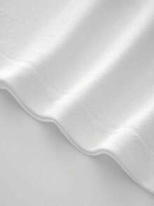 Plus Size Men's,Richer Than My Opps ,(1 Pcs )100% Cotton Casual Printed T-Shirt,Crew Neck Short Sleeve,220g  Cotton T-Shirt,For Going Out,Gift,Summer,Unisex - 白色 - 查看 5