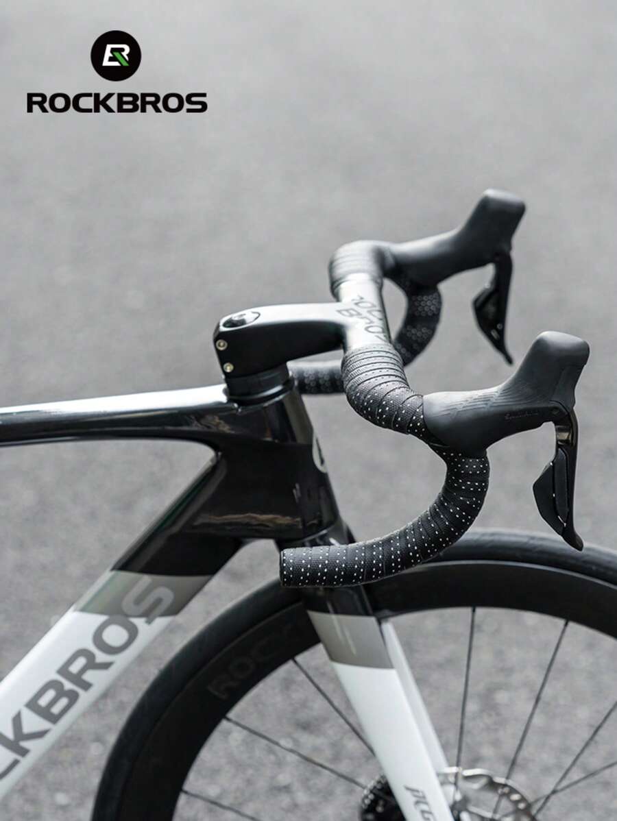 ROCKBROS 1 Pair Bicycle Handlebar Colorful Line Road Bike Racing Handlebars With PU Anti-Slip Handlebar Tape - Multicolor - View 1