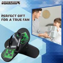 Minecraft Sliders Flip Flops Beach And Pool Gift - Multicolor - View 3