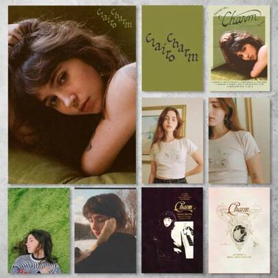 1pc Pop Charm Singer Clairo Poster Gallery In Tranh Canvas Trang Trí Nhà Cửa Phòng Khách Không Khung