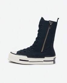 Converse Giày Chuck Taylor thập niên 1970, hàng chính hãng, thời trang cao cấp dành cho nữ, phù hợp 4 mùa, màu đen trắng, giày cao gót, giày đi ngoài trời, đồ dùng cho bạn bè, sinh nhật, bố mẹ, lễ kỷ niệm, quà tặng cho cặp đôi A10361C - màu đen - Xem 2