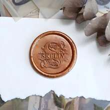 Custom 25mm Wax Seal Stamp, Personalized 26 Letter Patterns, For DIY Crafts, Envelopes, Gifts, Holiday Cards, Wedding Invitations - Decorative Seal Stamp - Multicolor - View 8