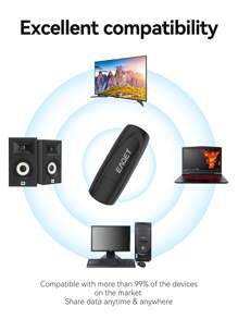 Unidades USB flash mini de 8GB/4GB Unidad USB 2.0 Pendrive USB Memoria USB negra Memoria USB como regalo compatible con computadoras, portátiles y equipos de oficina - Ver 9