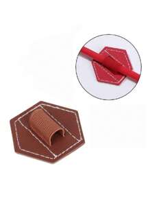1pc Hexagonal Self-Adhesive Pen Case Elastic Band Tablet Self-Adhesive Pen Clip